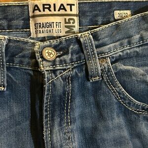Ariat M5 Straight Fit Blue Jeans- Men’s size 30-32